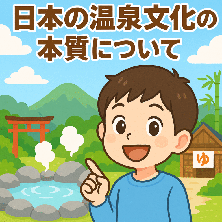 日本の温泉文化の本質とは？