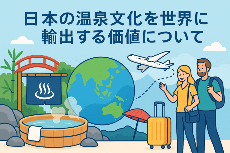 日本の温泉文化を世界に輸出する価値とは？